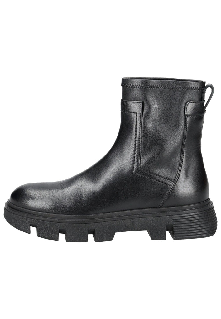 Geox Stiefelette Leder/Synthetik Schwarz - surf4shoes