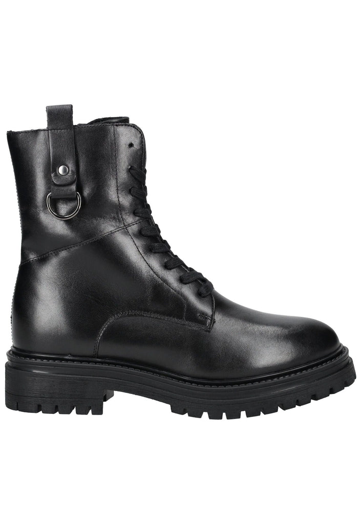 Geox Stiefelette Leder Schwarz Warmfutter - surf4shoes