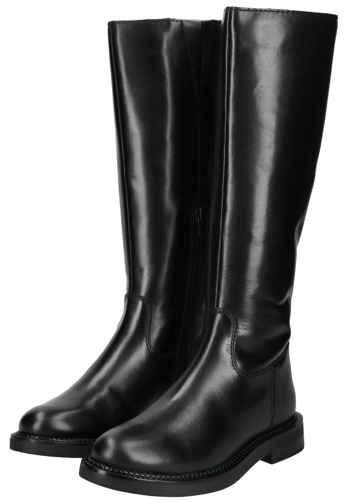 Geox Stiefel Leder Schwarz Warmfutter - surf4shoes