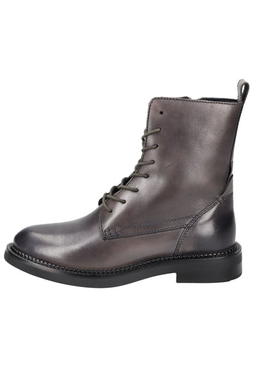 Geox Stiefelette Glattleder Taupe - surf4shoes