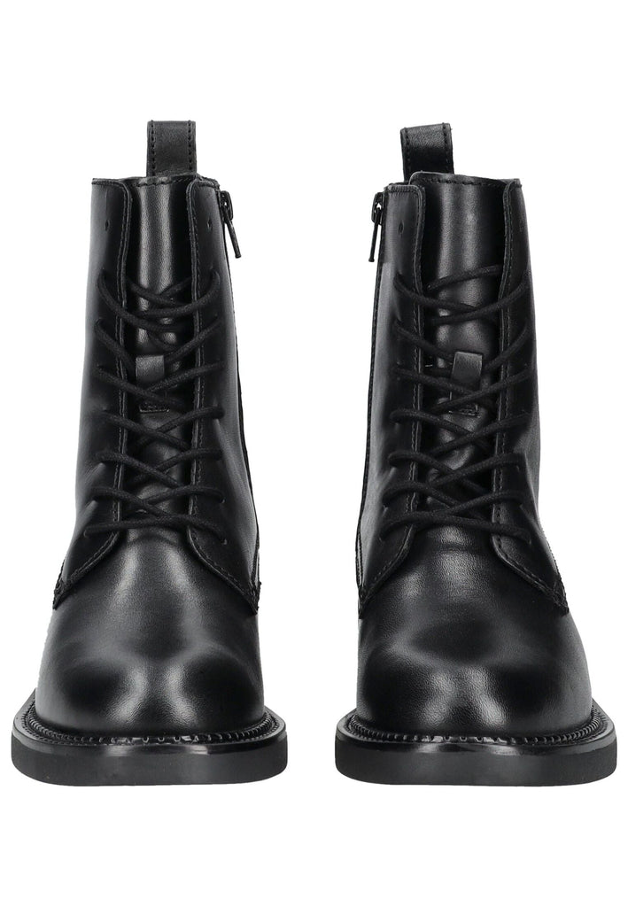 Geox Stiefelette Glattleder Schwarz - surf4shoes