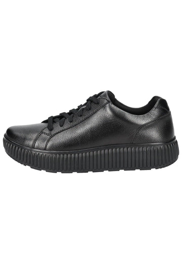 Geox Sneaker Leder Schwarz - surf4shoes