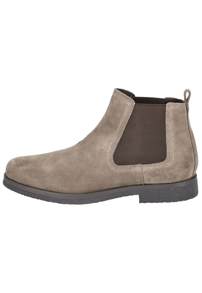 Geox Stiefelette Veloursleder/Textil Braun/Grau - surf4shoes