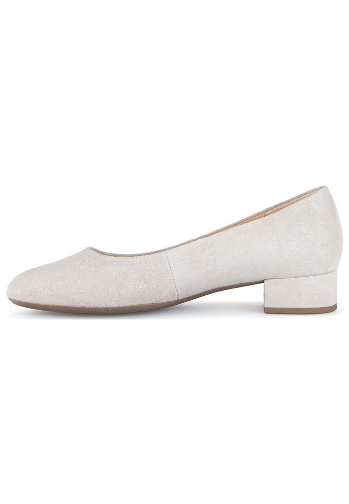 Gabor Pumps Leder Sand - surf4shoes