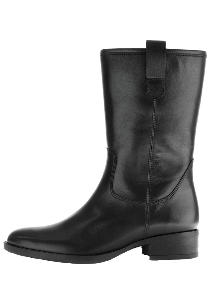Gabor Stiefel Glattleder Schwarz - surf4shoes