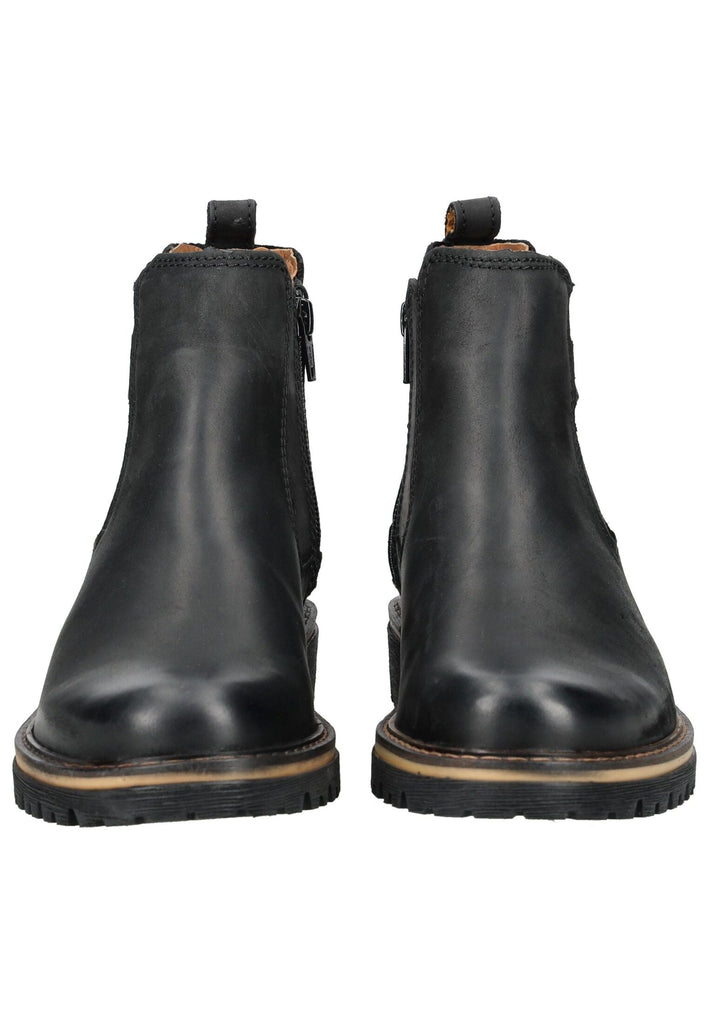 camel active Stiefelette Leder/Textil Schwarz Warmfutter - surf4shoes