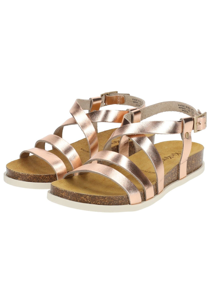 Kickers Sandalen Leder Metallic Rose - surf4shoes