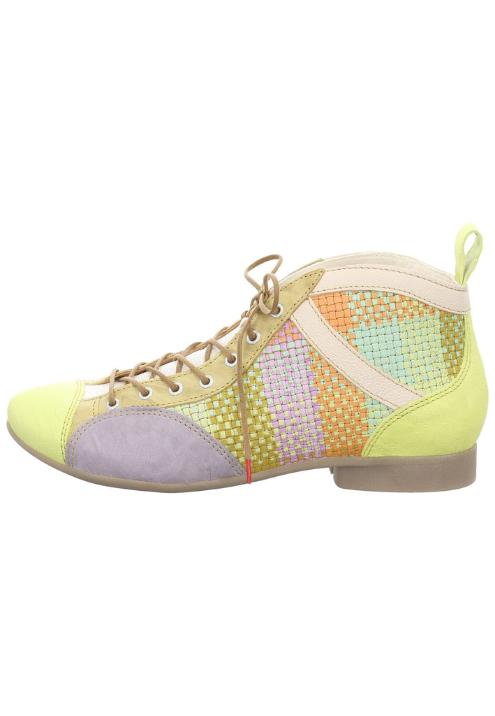 Think! Stiefelette Leder Grün/Kombi - surf4shoes