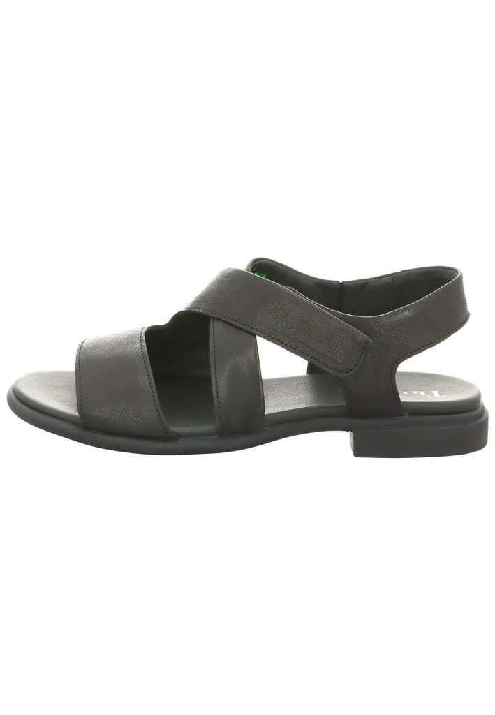 Think! Sandalen Leder Schwarz - surf4shoes