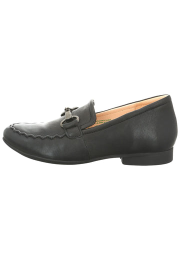 Think! Slipper Leder Schwarz - surf4shoes