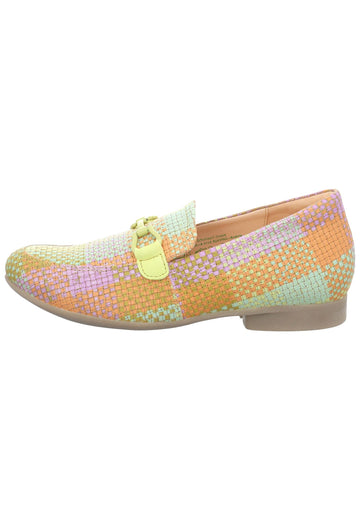 Think! Slipper Leder Grün/Kombi - surf4shoes