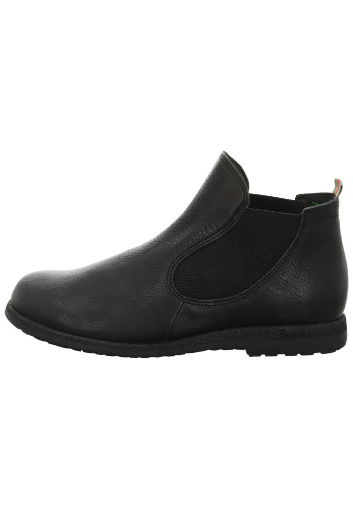 Think! Stiefelette Leder/Textil Schwarz - surf4shoes