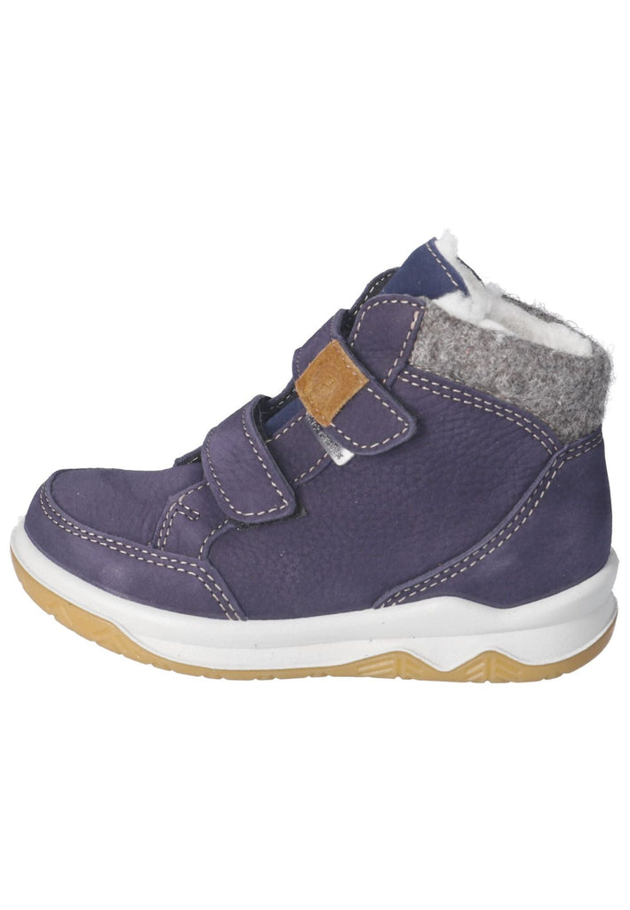 Ricosta Stiefelette Leder/Textil Blau/Grau Warmfutter - surf4shoes