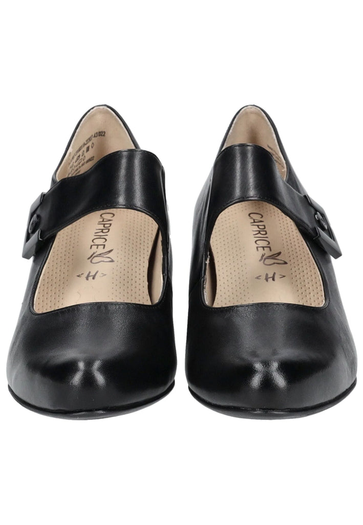 Caprice Pumps Leder Schwarz - surf4shoes