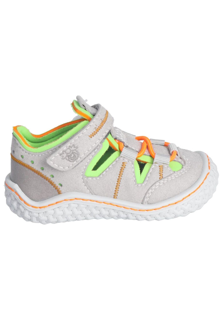 Pepino Halbschuhe Lederimitat/Textil Hellgrau - surf4shoes