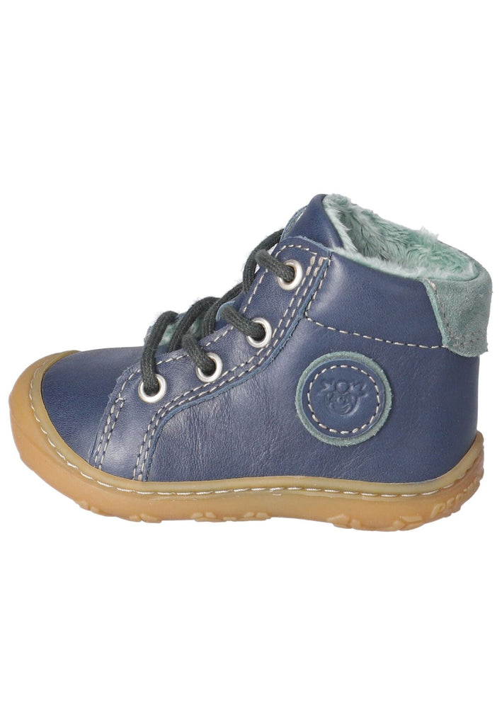 Pepino Stiefelette Leder/Synthetik Blau/Grün Warmfutter - surf4shoes