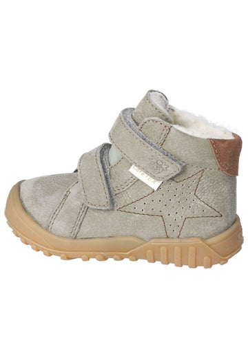 Pepino Halbschuhe Leder/Textil Hellgrün Warmfutter - surf4shoes