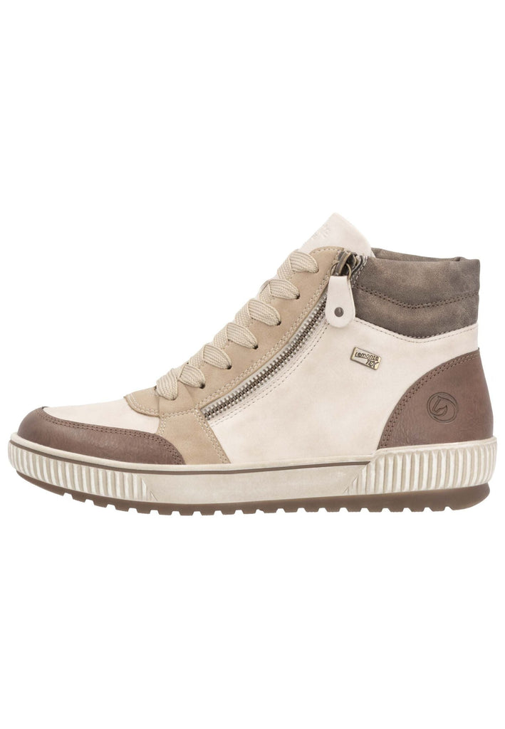 Remonte Sneaker Leder Braun/Beige - surf4shoes