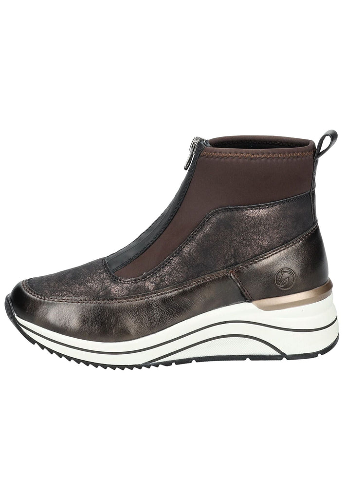 Remonte Sneaker Lederimitat Bronze - surf4shoes