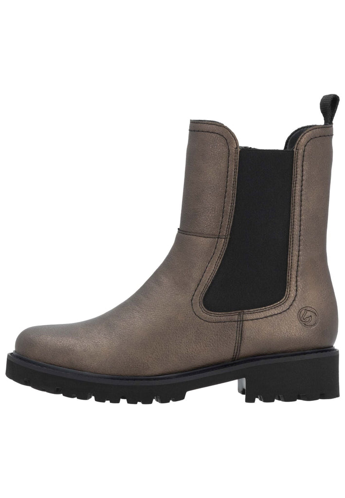 Remonte Stiefelette Leder/Textil Bronze - surf4shoes