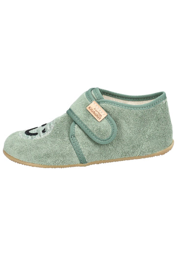 Living Kitzbühel Hausschuhe Baumwolle Mint - surf4shoes