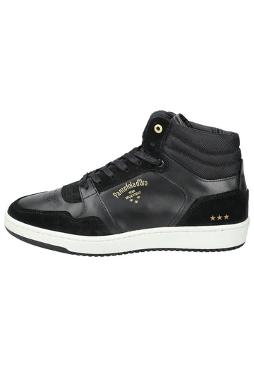 Pantofola d Oro Sneaker Leder/Textil Schwarz - surf4shoes