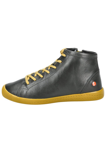 softinos Stiefelette Leder Dunkelgrau - surf4shoes
