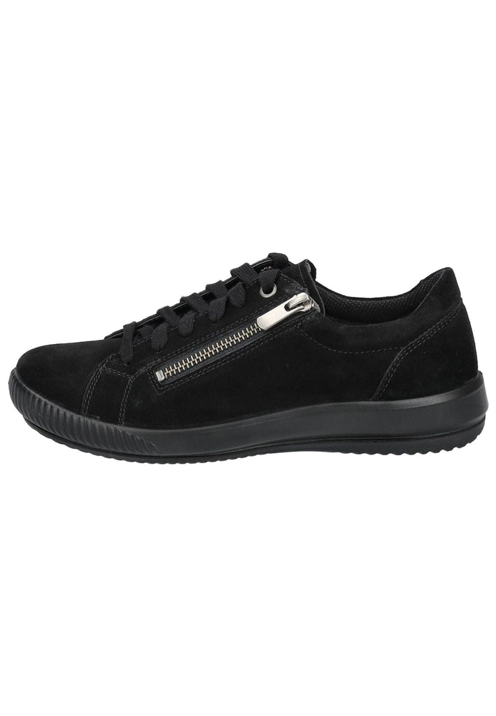 Legero Halbschuhe Veloursleder/Textil Schwarz - surf4shoes