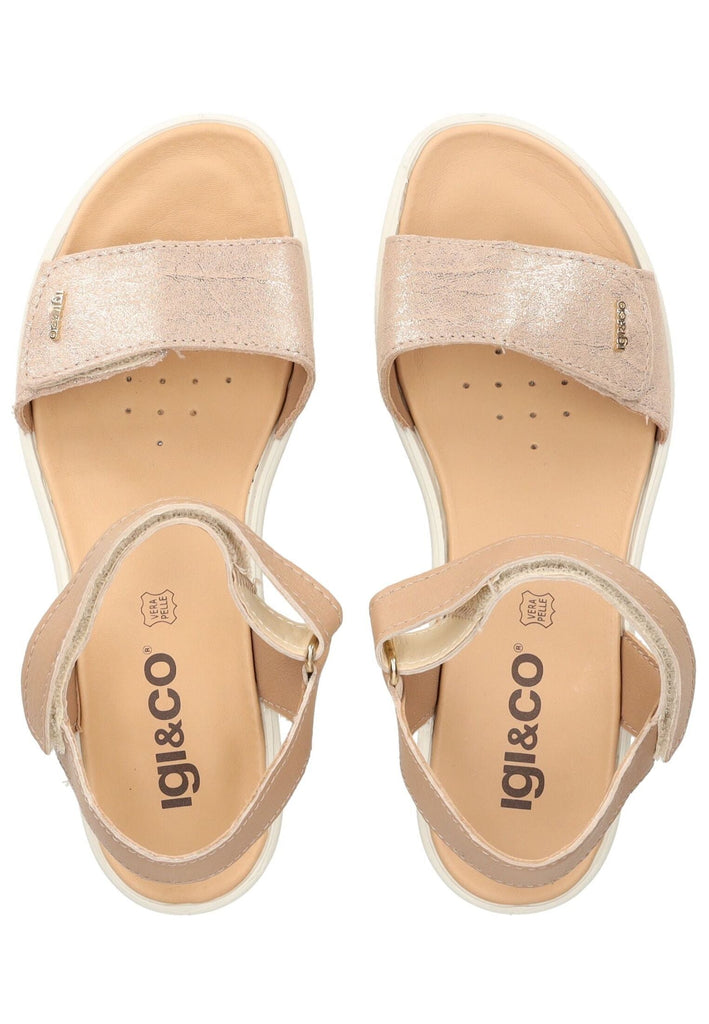 IGI&CO Sandalen Leder Beige - surf4shoes