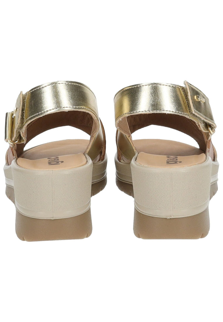IGI&CO Sandalen Nappaleder Braun/Gold - surf4shoes