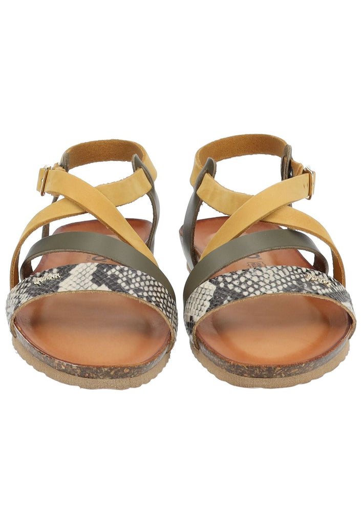 IGI&CO Sandalen Leder Gelb/Grün - surf4shoes