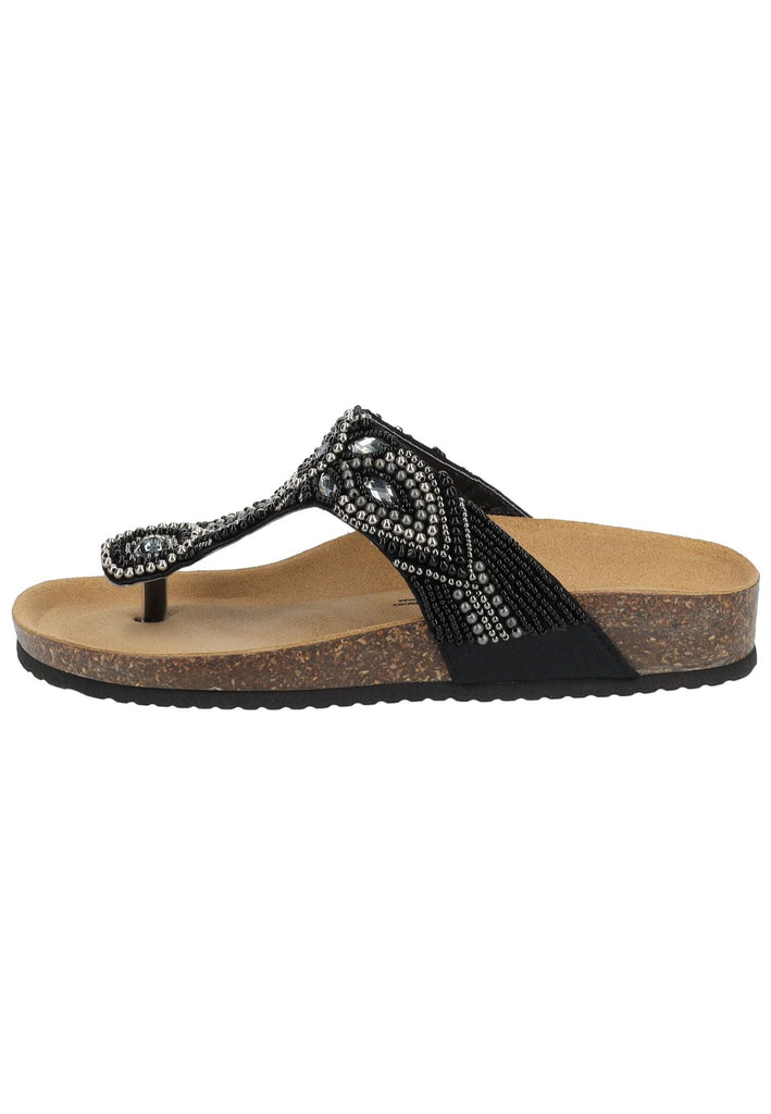 IGI&CO Zehensteg Leder/Synthetik Schwarz - surf4shoes