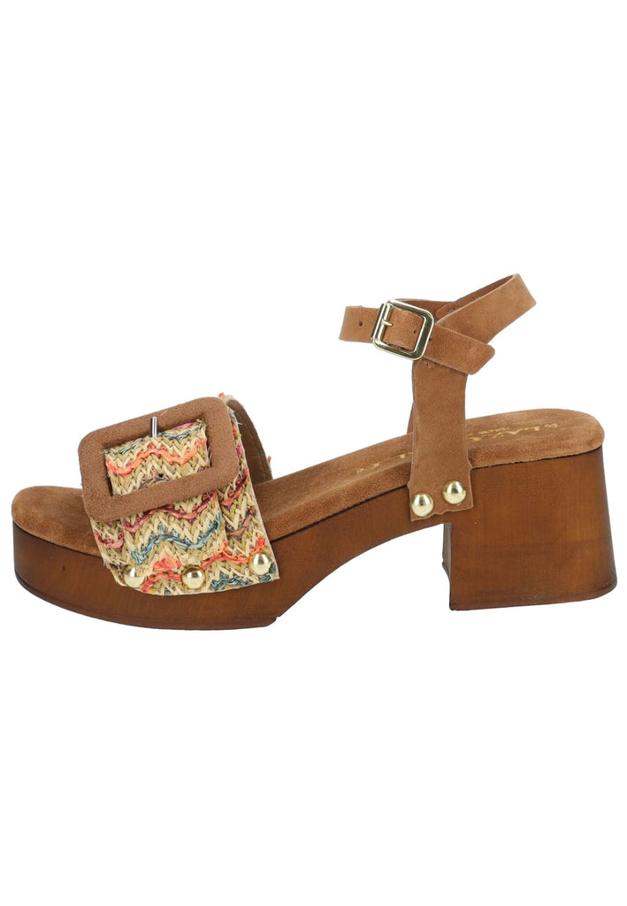 Lazamani Sandalen Veloursleder/Textil Multi - surf4shoes