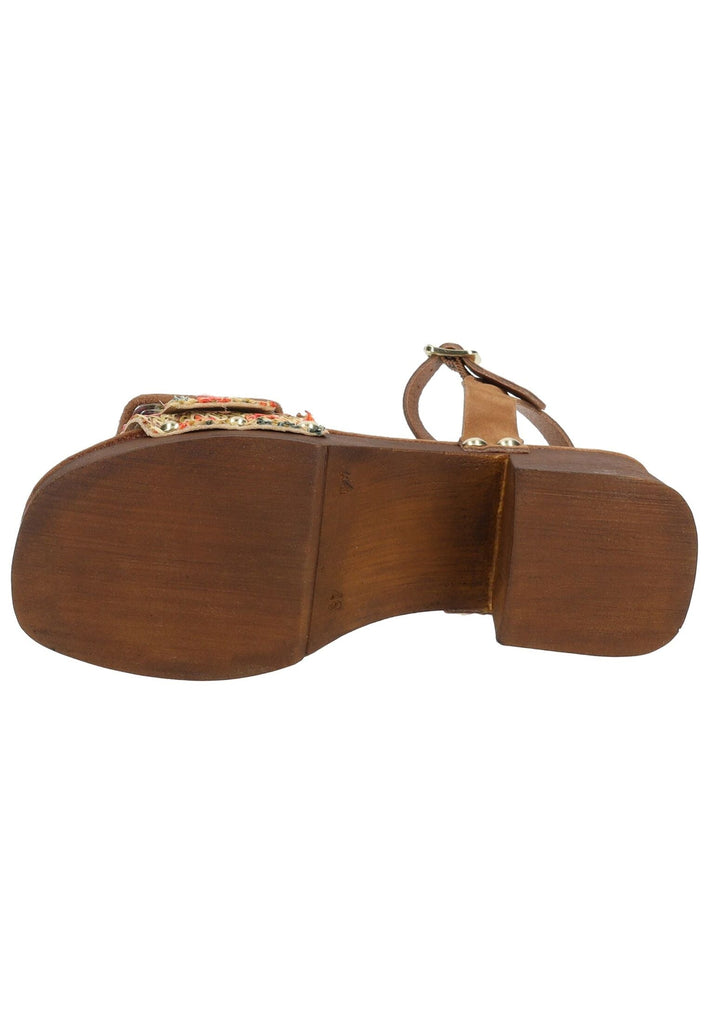 Lazamani Sandalen Veloursleder/Textil Multi - surf4shoes