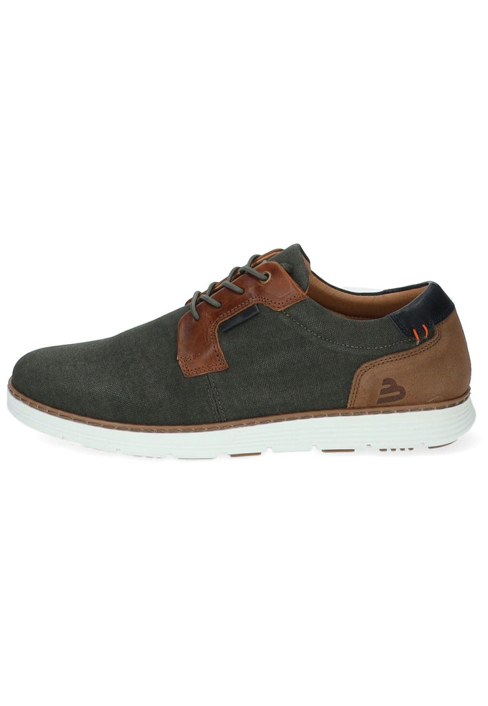 Bullboxer Sneaker Leder/Textil Grün - surf4shoes