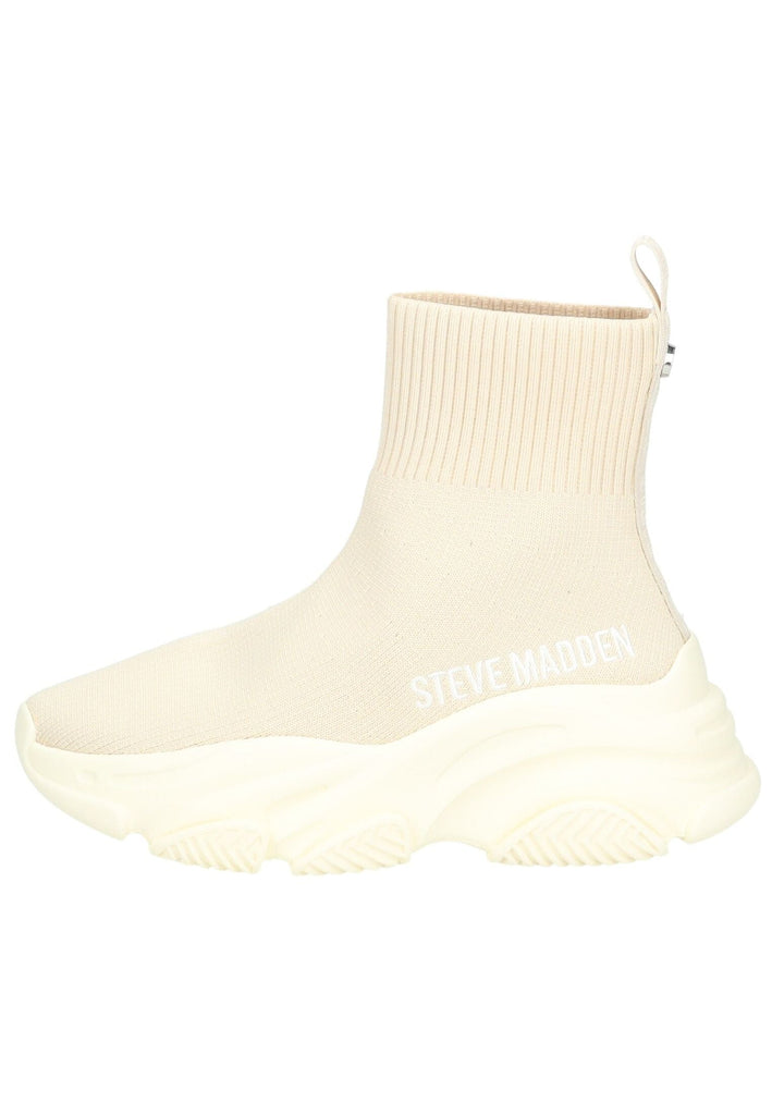Steve Madden Sneaker Textil Weiß/Beige - surf4shoes