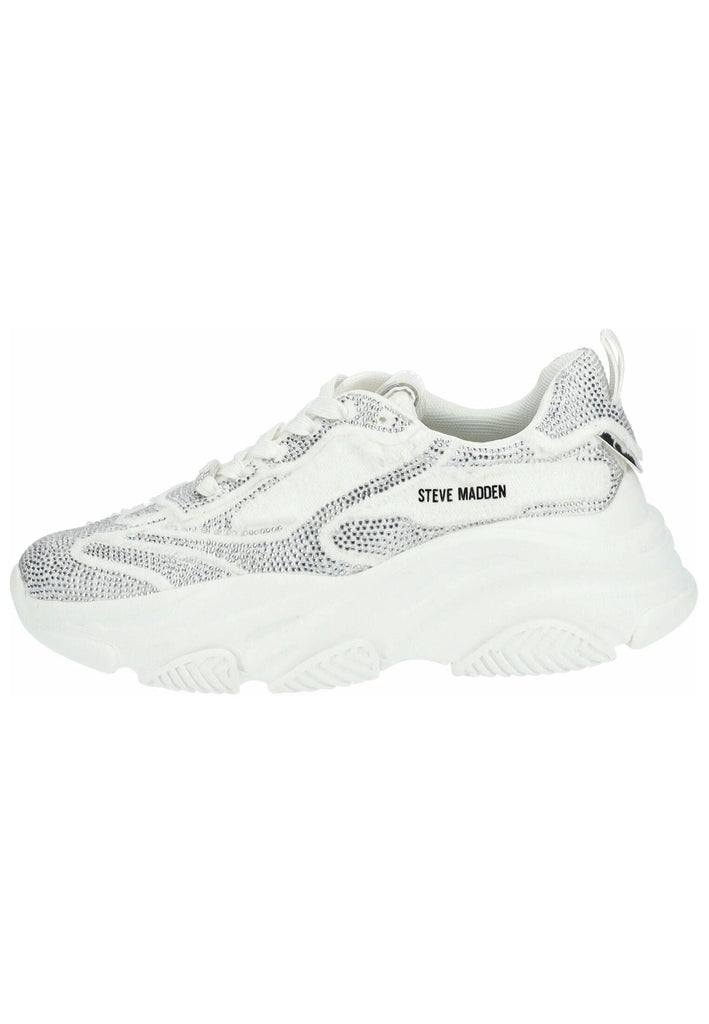 Steve Madden Sneaker Textil Weiß - surf4shoes