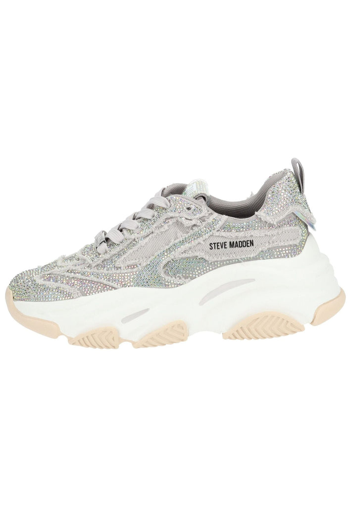 Steve Madden Sneaker Textil Grau - surf4shoes