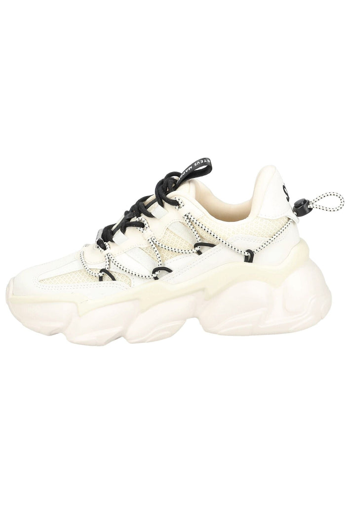 Steve Madden Sneaker Lederimitat/Textil Hellbeige - surf4shoes