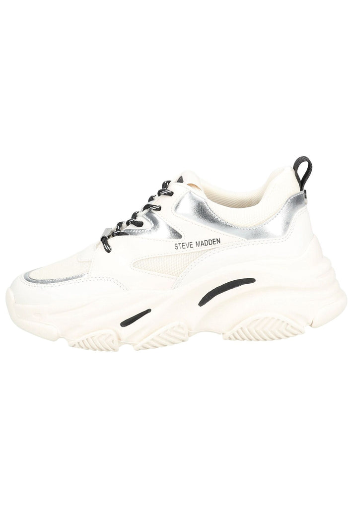 Steve Madden Sneaker Lederimitat/Textil Hellbeige - surf4shoes