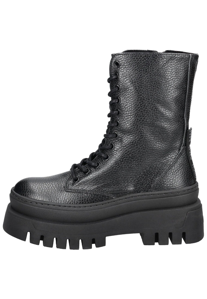 Steve Madden Stiefelette Leder Schwarz Warmfutter - surf4shoes