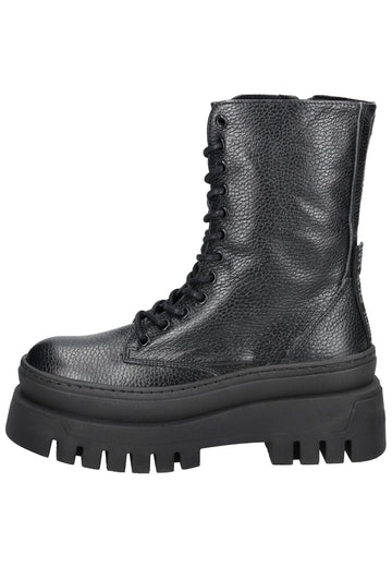 Steve Madden Stiefelette Leder Schwarz Warmfutter - surf4shoes