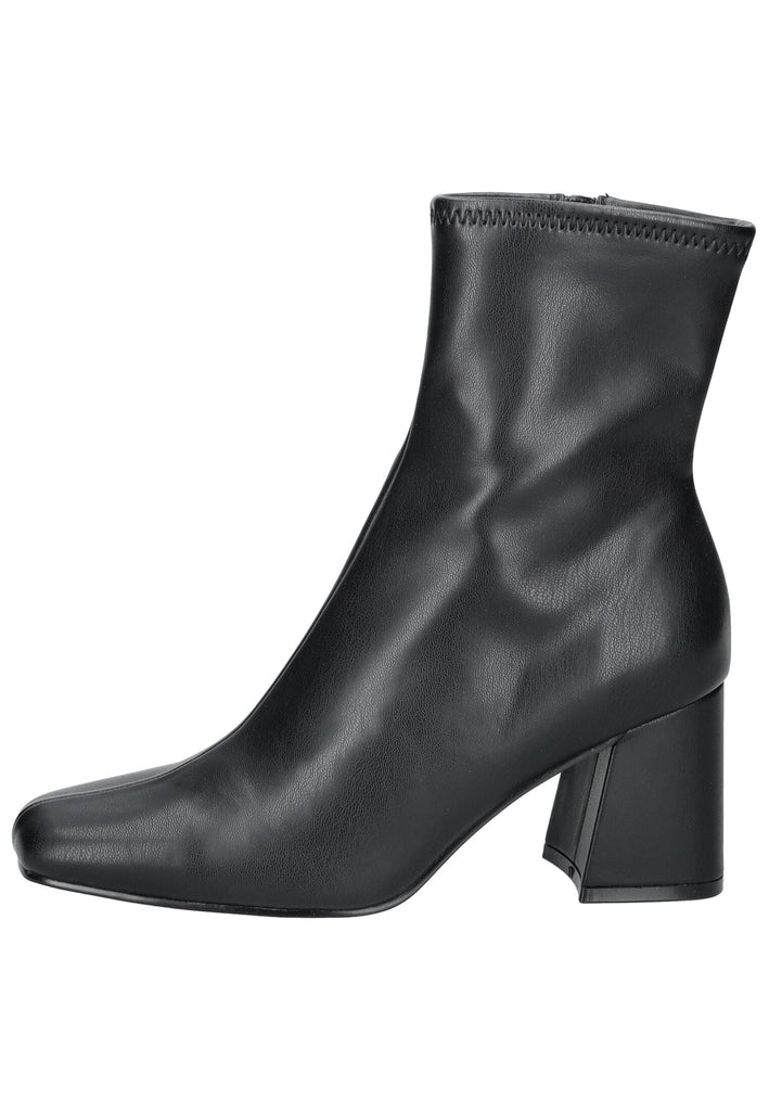 Steve Madden Stiefelette Lederimitat Schwarz - surf4shoes