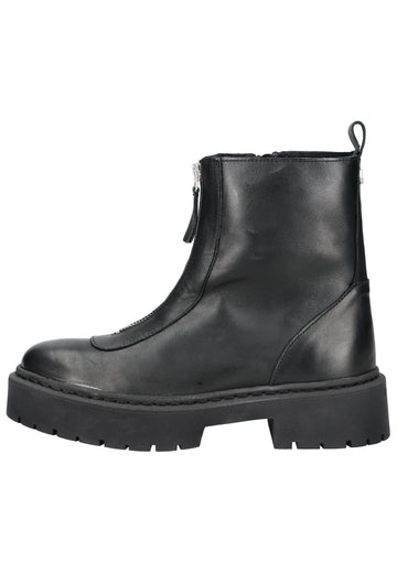 Steve Madden Stiefelette Leder Schwarz - surf4shoes