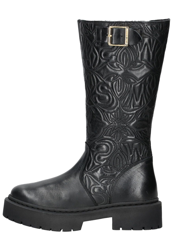Steve Madden Stiefel Leder Schwarz Warmfutter - surf4shoes