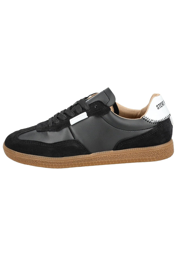 Steve Madden Sneaker Leder Schwarz - surf4shoes