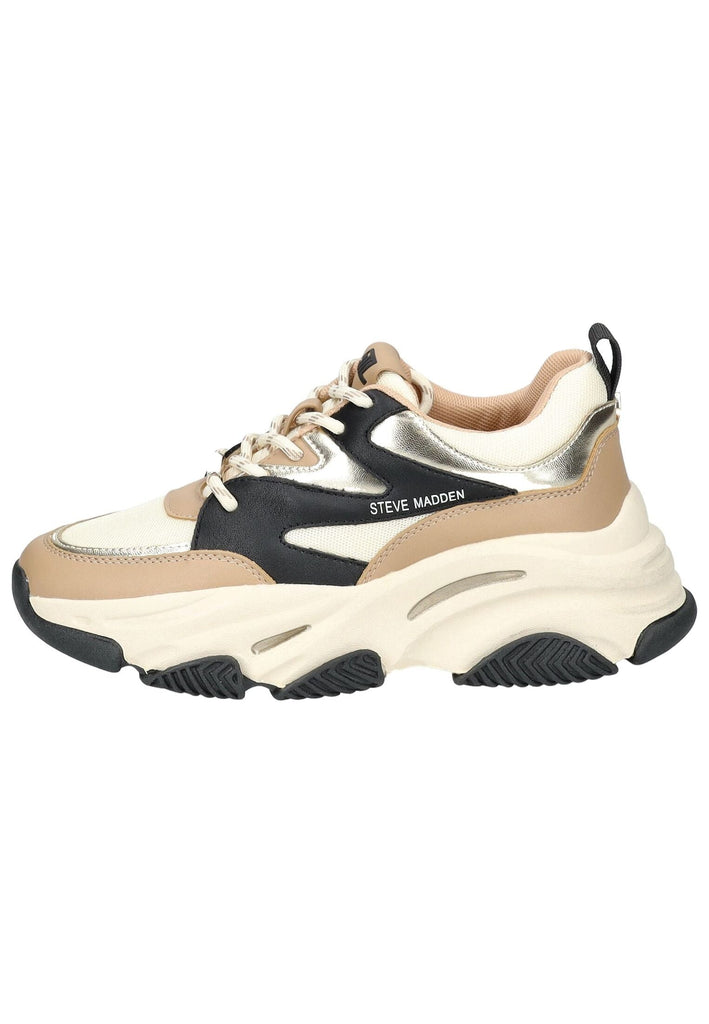 Steve Madden Sneaker Lederimitat/Textil Khaki - surf4shoes
