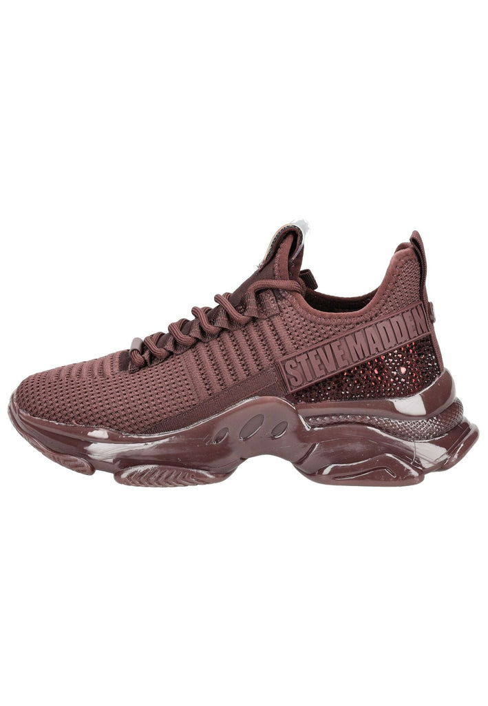 Steve Madden Sneaker Textil Burgundy - surf4shoes