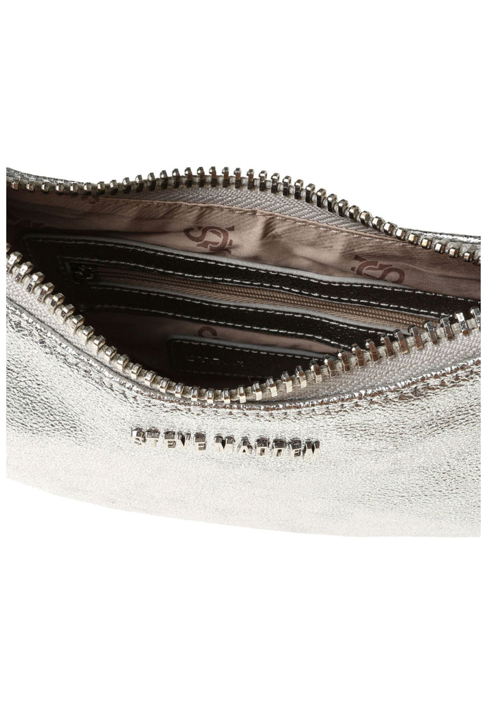 Steve Madden Taschen Lederimitat Silber - surf4shoes