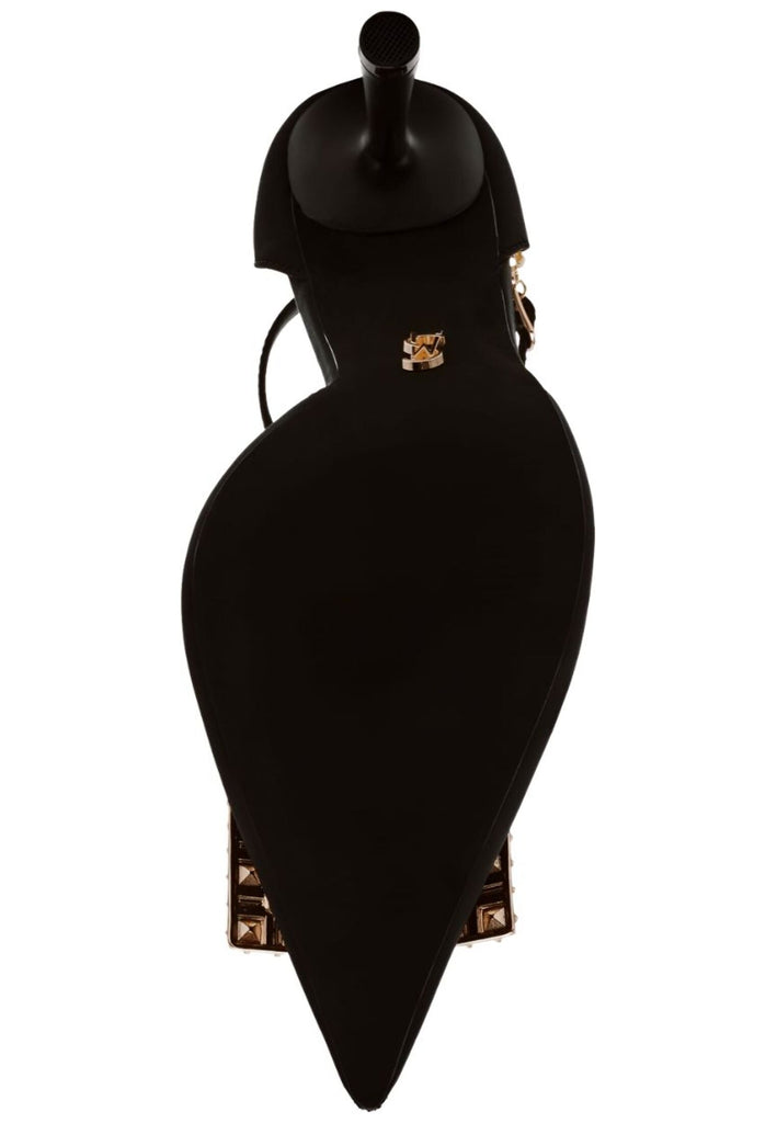 Steve Madden Pumps Textil Schwarz - surf4shoes